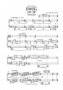Alejandro Román. Ewig, Op. 58. 6'50''